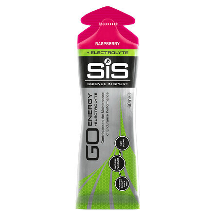 Sis Go Energy gel electrolítico energizante con sabor a frambuesa, 60 ml, Science In Sport