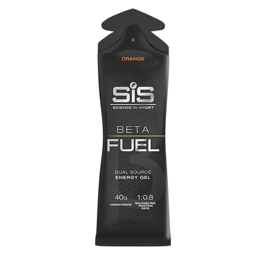 Sis Beta Fuel energetiserende gel met sinaasappelsmaak, 60 ml, Science In Sport