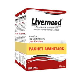 Liverneed pack, 3 x 30 tablets, EsVida Pharma