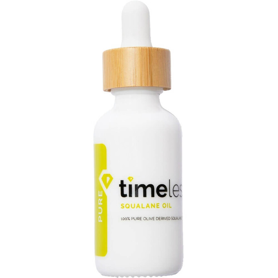 Hydraterende en beschermende gezichtsolie met 100% Squalaan, 30 ml, Timeless Skin Care