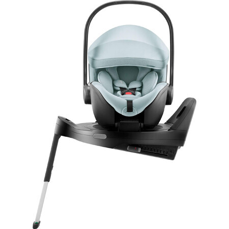 Seggiolino auto Baby Safe Pro con base Isofix Vario 5Z inclusa, 40 - 85 cm, Lux Harbour Blue, Britax