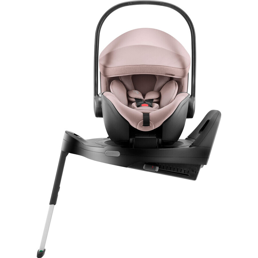 Seggiolino auto Baby Safe Pro con base Isofix Vario 5Z inclusa, 40 - 85 cm, Dusty Rose, Britax