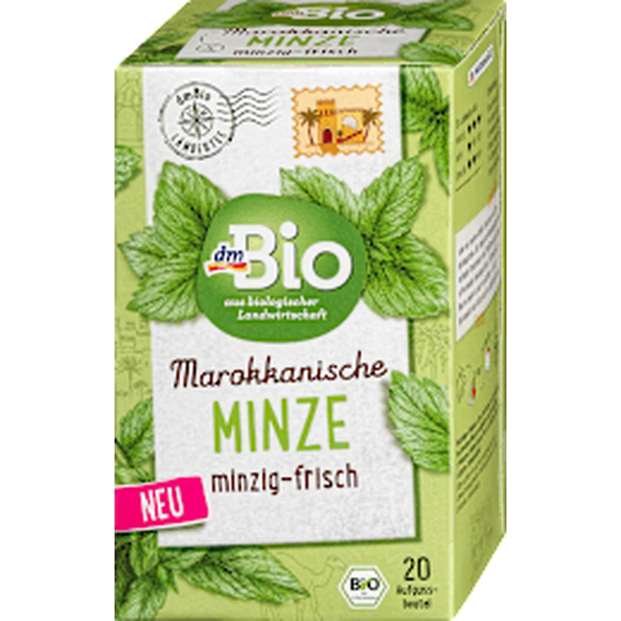 dmBio Kräutertee, marokkanische Minze