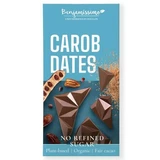 Organic chocolate with carob powder and dates, 60 g, Benjamisimo