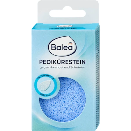 Balea Pedikürestein in Tropfenform, 1 Stück