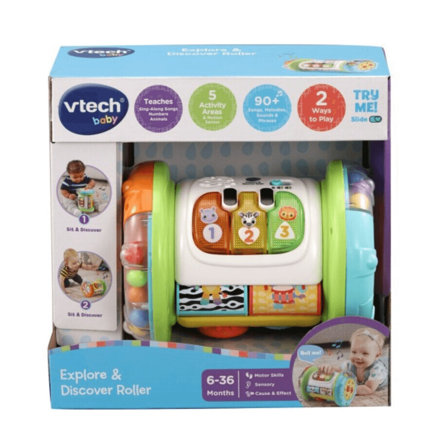 Esplora e scopri il rullo, 6 mesi+, Vtech