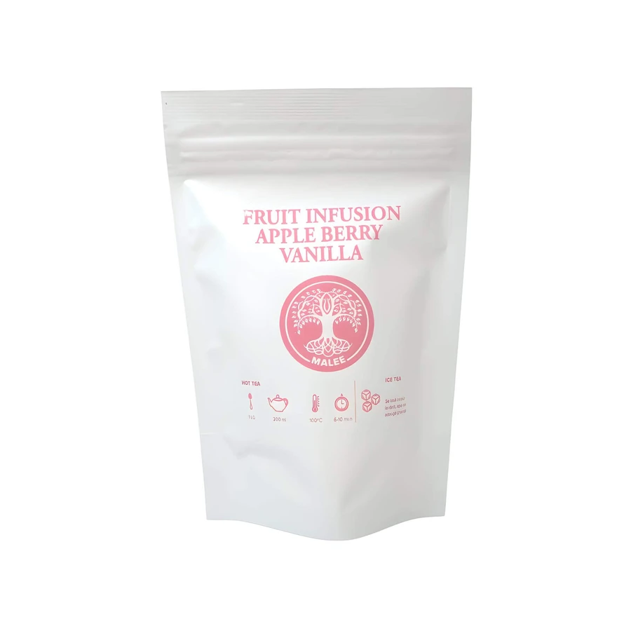 Apple Berry Vanilla Fruit Tea, 50 g, Malee Tea