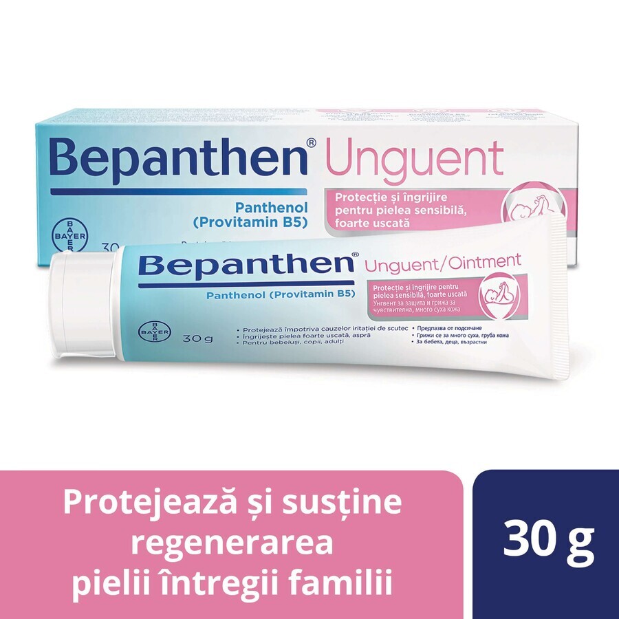 Bepanthen unguent impotriva iritatiilor de scutec, 30g, Bayer