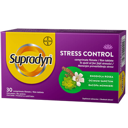 Supradyn Stress Control, 30 filmomhulde tabletten, Bayer