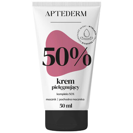 Aptederm verzorgingscrème met ureum 50%, 50 ml