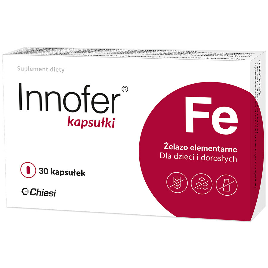 Innofer, 30 gélules