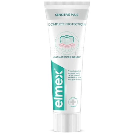 Elmex Sensitive Plus Kompletter Schutz Zahnpasta 75 ml