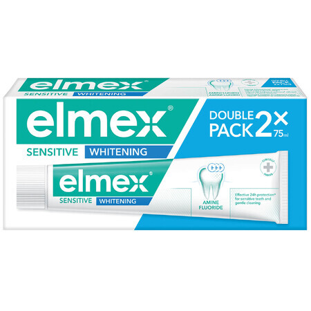 Elmex Sensitive Whitening Tandpasta 2 x 75 ml