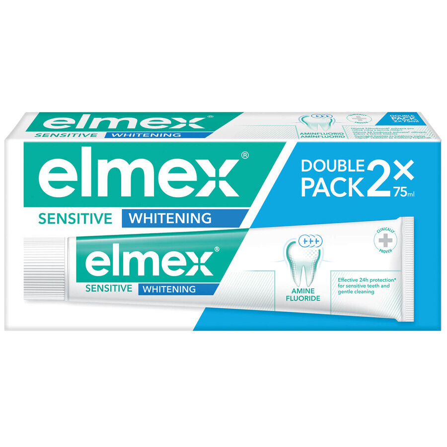 Elmex Sensitive Whitening Tandpasta 2 x 75 ml