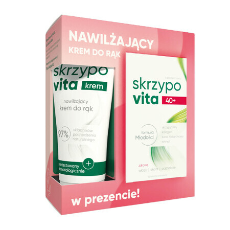 Set Skrzypovita 40+, 42 film-coated tablets + hand moisturizer 50 ml free