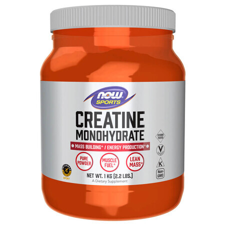 Now Sports Creatinemonohydraat, poeder, 1 kg