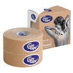 CureTape Classic, kinesiologische tape, beige, 2,5 cm x 5 m, 2 stuks