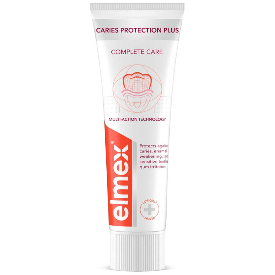 Pasta dentífrica Elmex Caries Protection Plus Complete Care 75 ml