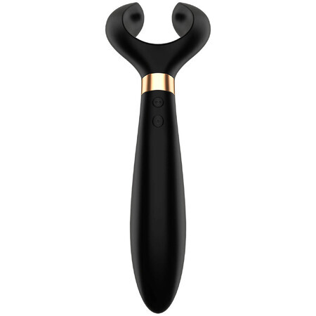 Satisfyer Endless Fun, vibrator multifuncțional, negru