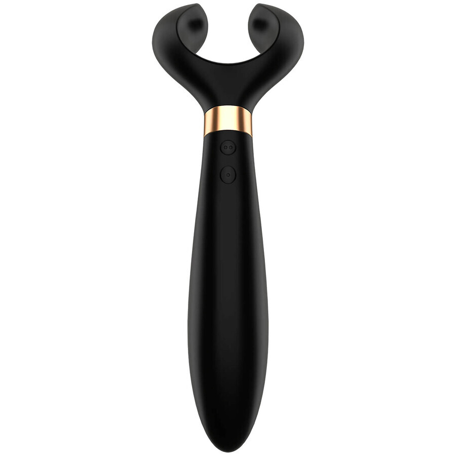 Satisfyer Endless Fun, vibrator multifuncțional, negru