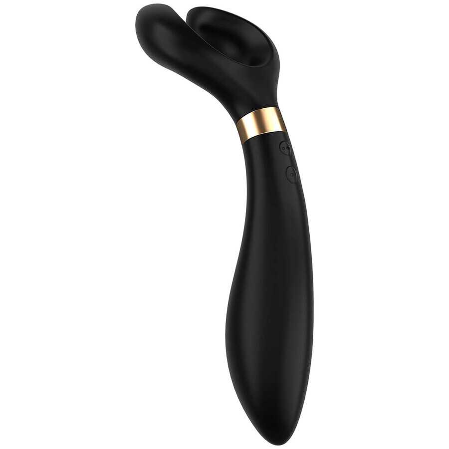 Satisfyer Endless Fun, vibrator multifuncțional, negru