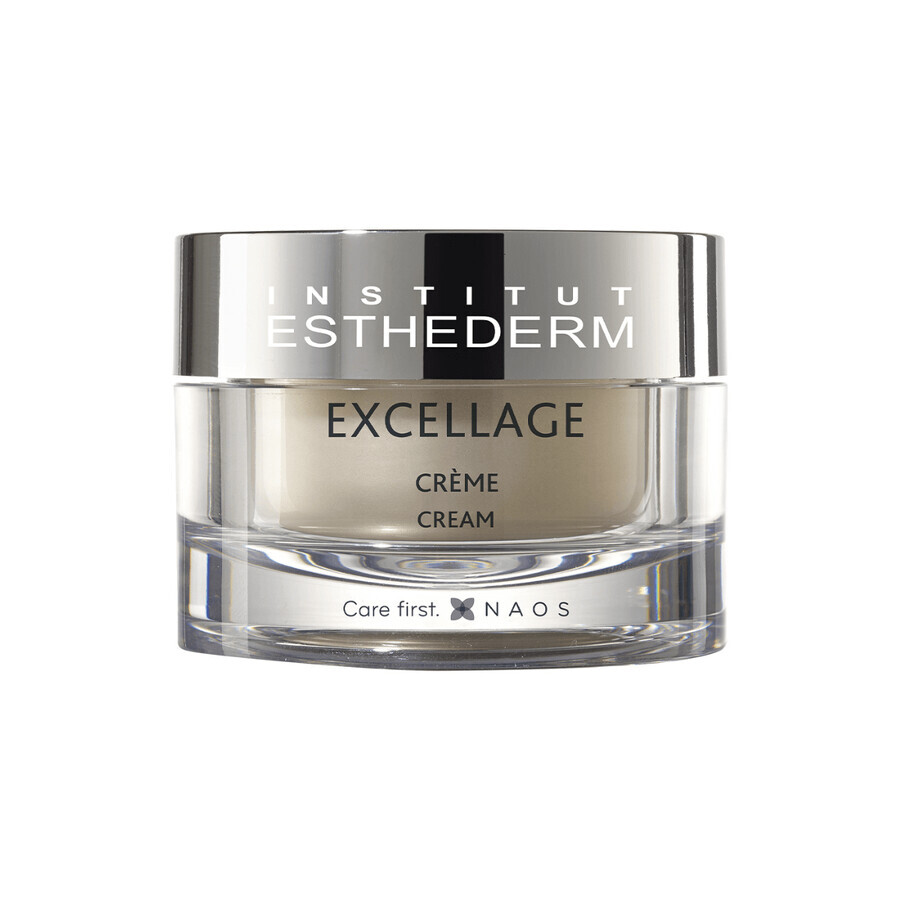 Set Esthederm Excellage, nourishing cream for mature skin, 50 ml + nourishing eye cream, 15 ml