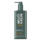 Biovax Men Strong Hair & Scalp Detox, 2 in 1 shampoo voor haar en baard, 200 ml