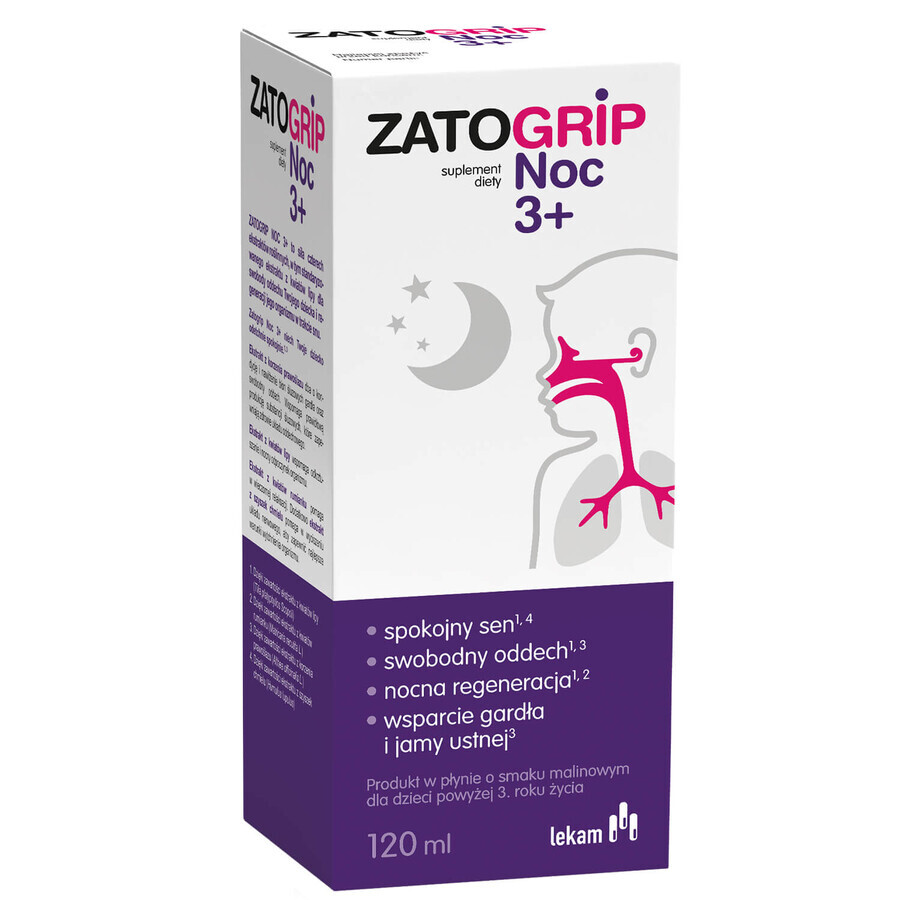 Zatogrip Night 3+, 120 ml