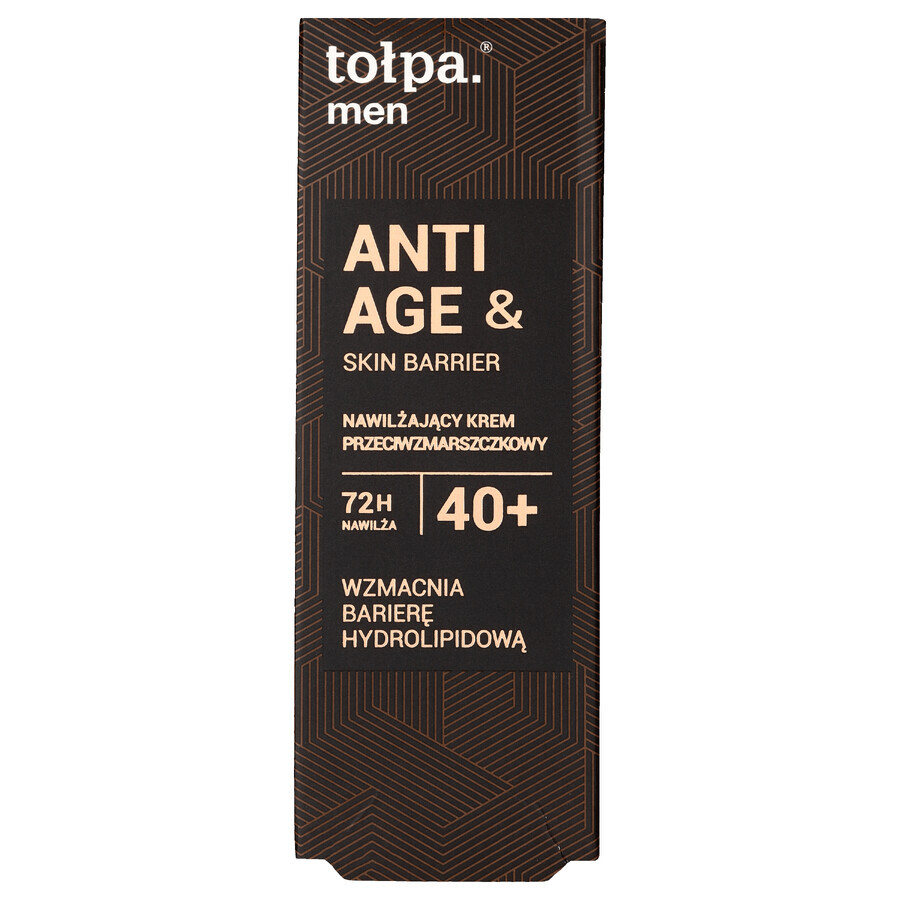 Tolpa Men Anti-Ageing & Huidbarrière Anti-Rimpel Moisturiser 40+, 50 ml