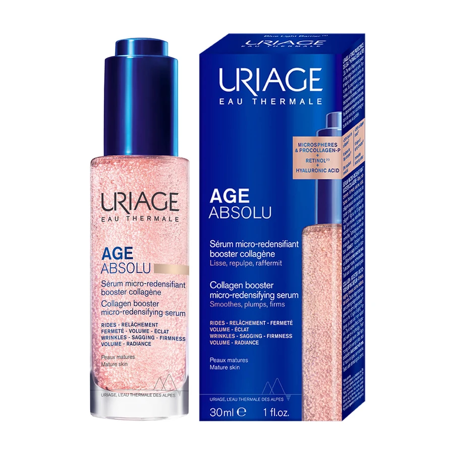 Uriage Age Age Absolu Collagen, sérum pour le micro vieillissement de la peau, 30 ml