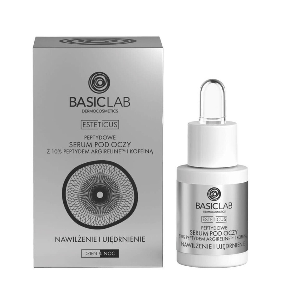 BasicLab Layer Eye Care Set, ser peptidic, 15 ml + ser de întărire, 15 ml