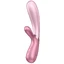 Satisfyer Hot Lover, heated bunny vibrator, app-controlled, pink