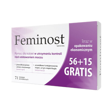 Feminost set, 56 filmomhulde tabletten + 15 gratis tabletten