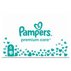 Pampers Premium Care, pañales, talla 6, 13-18 kg, 128 unidades