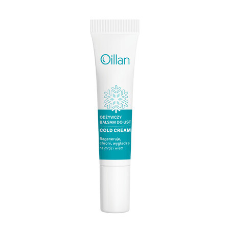 Oillan Cold Cream, voedende lippenbalsem, 15 ml