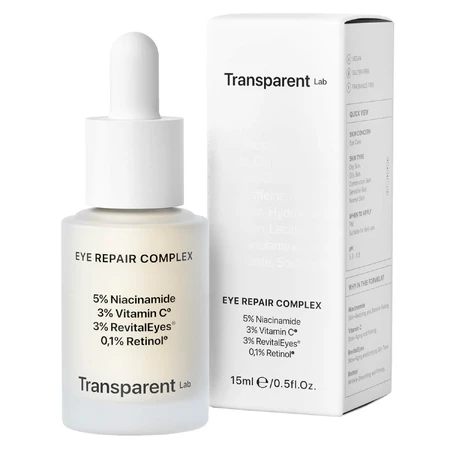 Transparent Lab Eye Repair Complex, ooggel met retinol, 15 ml