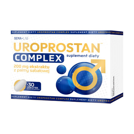 Sema Lab UroProstan Complex, 30 filmomhulde tabletten