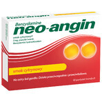 Benzidamine neo-angine 3 mg, citroensmaak, 20 harde tabletten