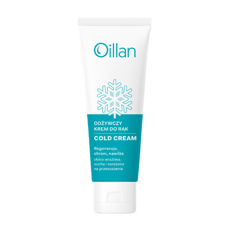 Oillan Cold Cream, nourishing hand cream, 50 ml