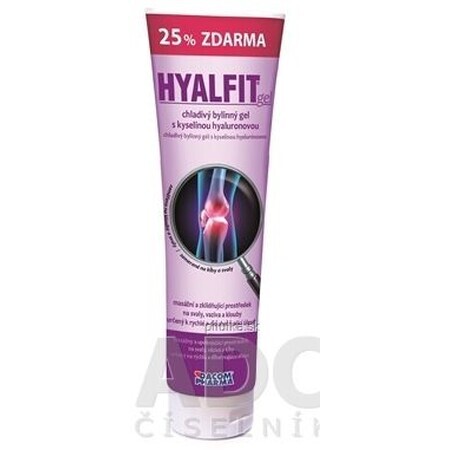 Hyalfit Kruiden verkoelende gel met hyaluronzuur 150 ml