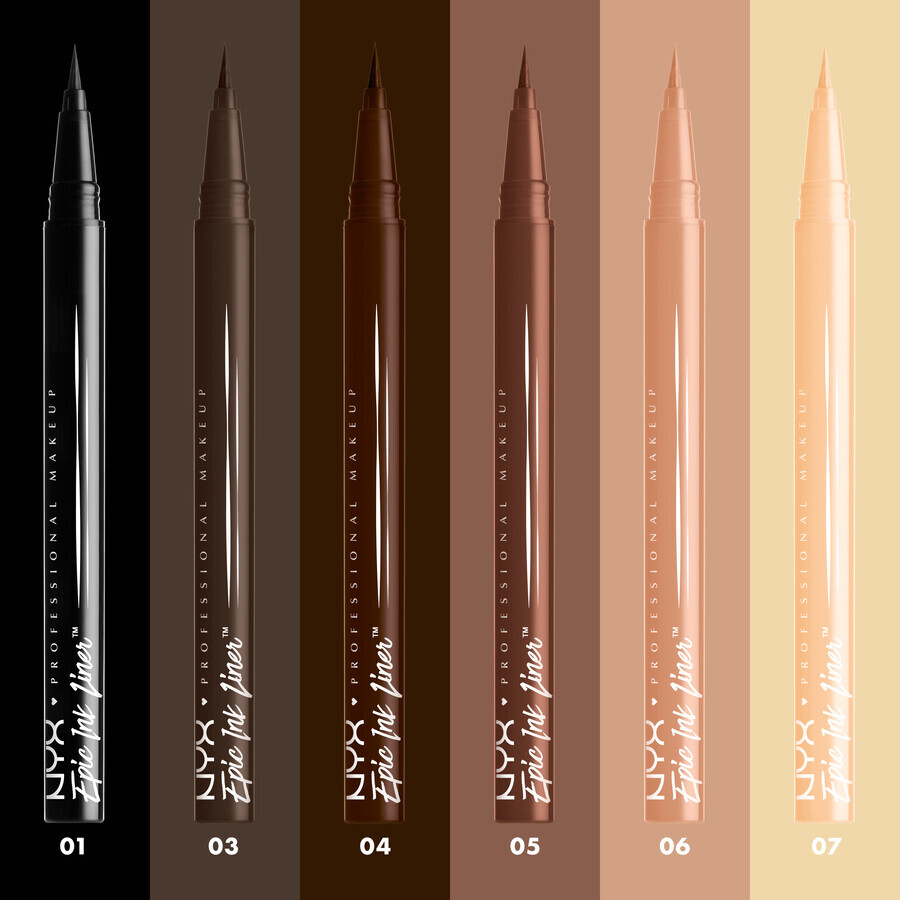 NYX Professional Makeup Epic Ink Liner, waterproof eyeliner - Graham Cracker