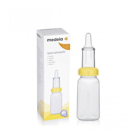 Feeding bottle with special teat SpecialNeeds, Medela