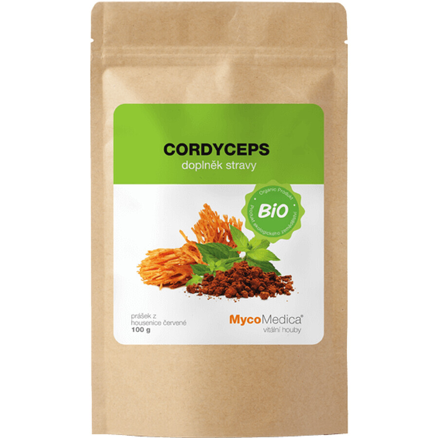 MycoMedica Cordyceps militaris poeder 100 g