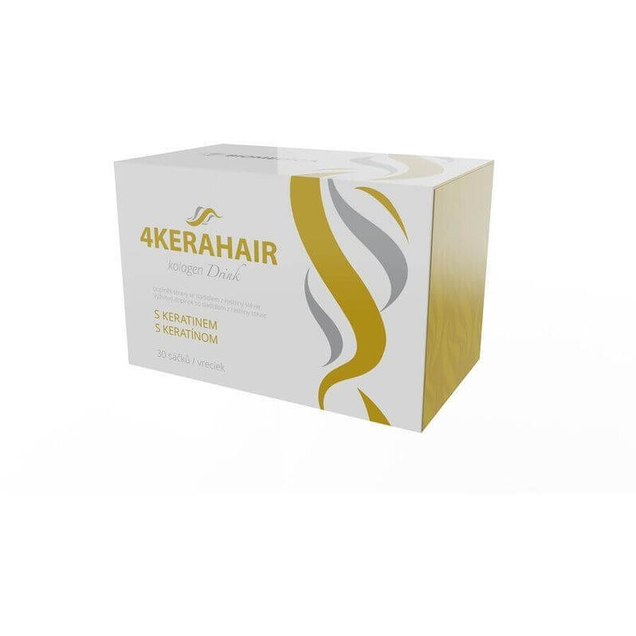 Biomedica 4KERAHAIR collageendrank met keratine 30 sachets