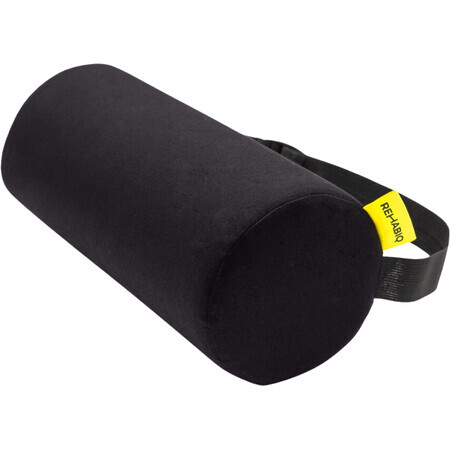 Soporte lumbar Rehabiq, blando, negro