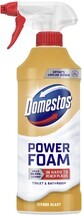 Domestos Power foam Citrusschuimreiniger voor toiletten en badkamers 435 ml