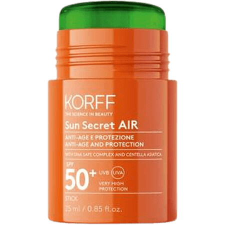 Korff Zon Geheim Zonnebrand Stick Spf50+ 25 ml