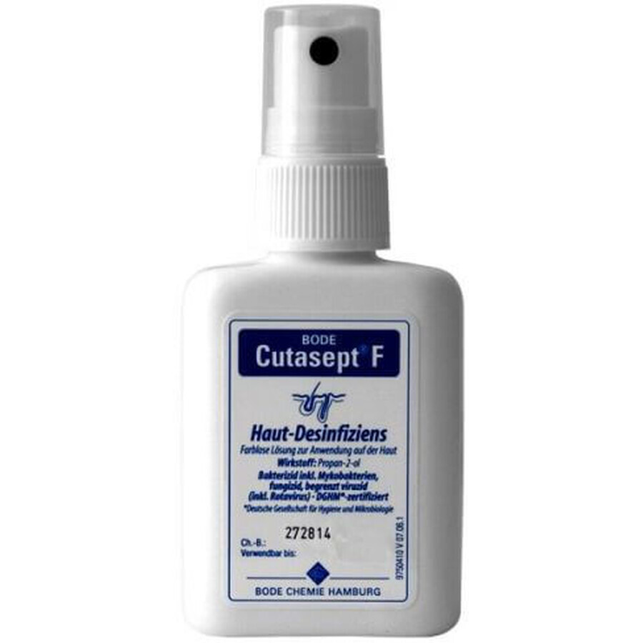 Bode Cutasept F alcoholisch huiddesinfectiemiddel, 50 ml