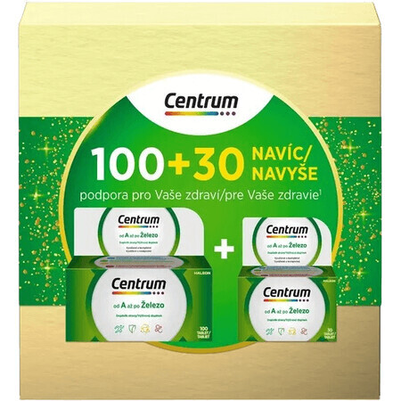 Centrum AZ Multivitamine, pachet cadou 130 comprimate