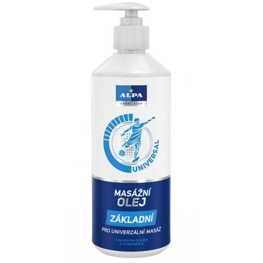 Huile de massage Alpa base 500 ml